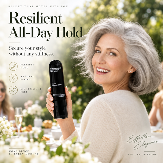 Peach-Scented Hair Volumizing Spray – Lightweight Bounce, Fuller-Looking Hair & Long-Lasting Hold X